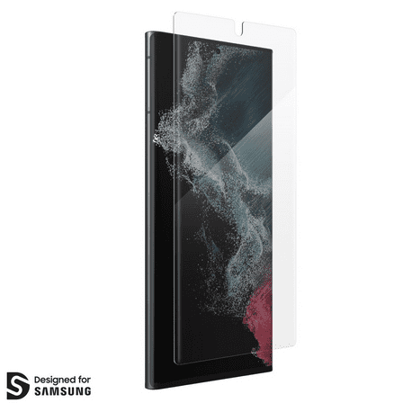 ZAGG Samsung Galaxy S22 Ultra Glass Fusion+ Screen Protector with Anti-Microbial Technology