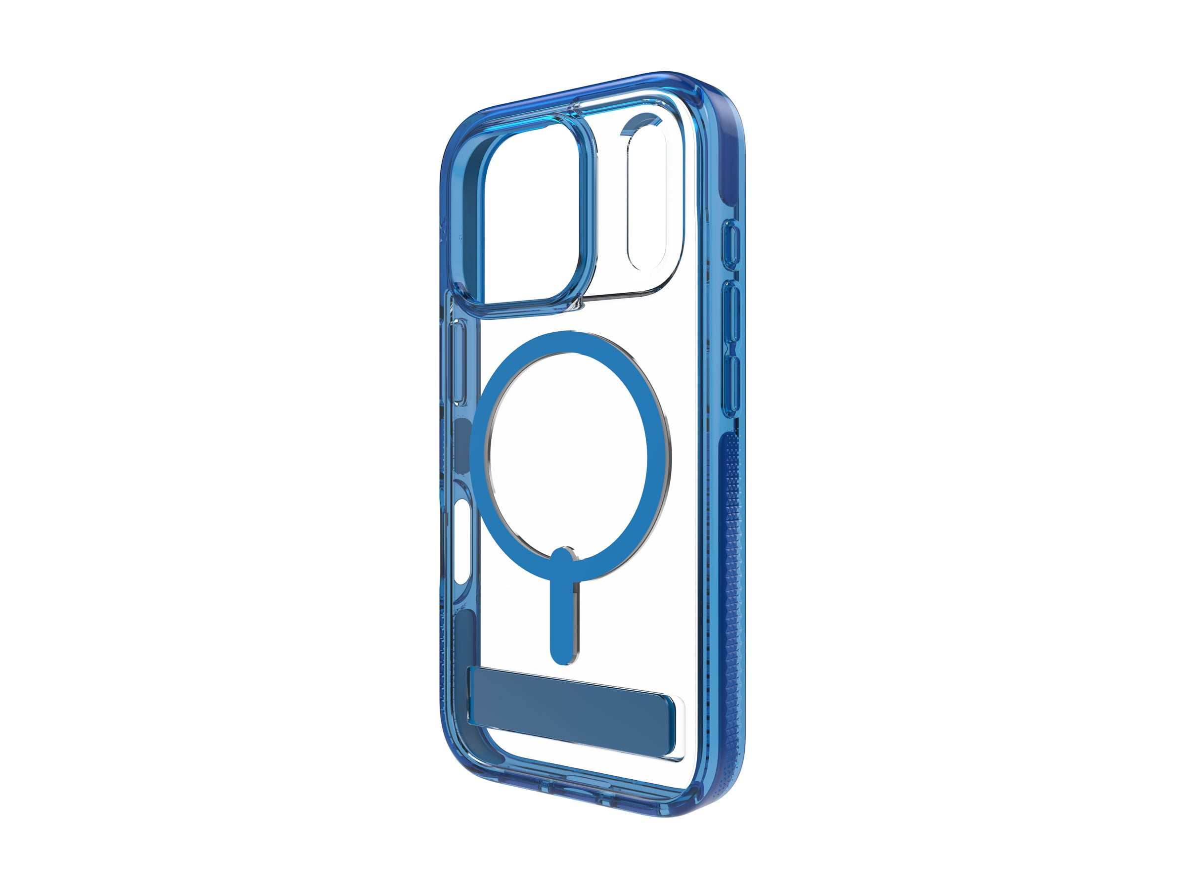 Zagg Santa Cruz Snap - Back cover for cell phone - with kickstand - MagSafe compatibility - tranquil blue - for Apple iPhone 17 Pro