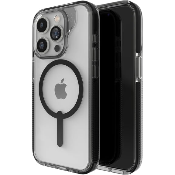 ZAGG Santa Cruz Snap Case for iPhone 15 Pro - iPhone MagSafe Phone Case Drop Protection (13ft/4m) Durable Graphene Anti-Yellowing and Scratch-Resistant iPhone Case