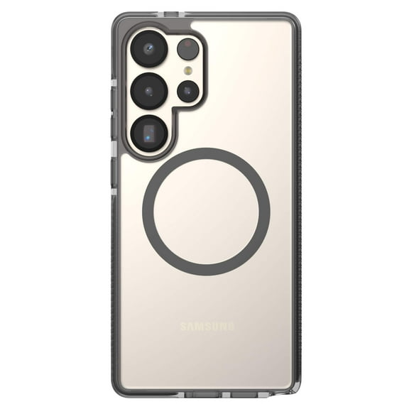 ZAGG Santa Cruz Snap Samsung Galaxy S25 Ultra Case Clear Black