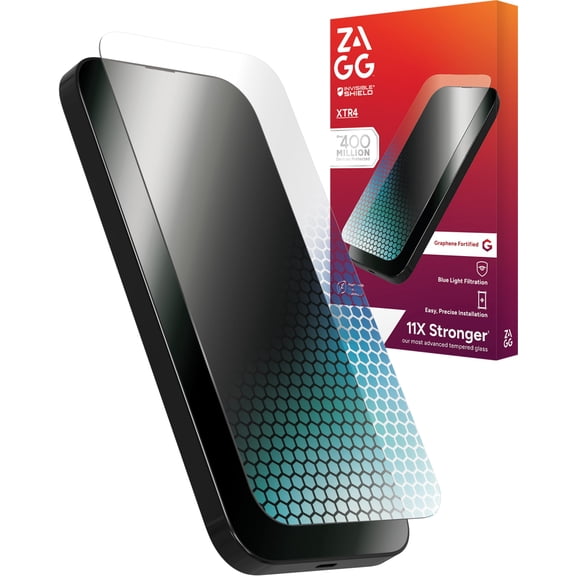 ZAGG Screen Protector XTR4 16 Pro (2024 iPhone 6.3" Pro) XTR4 Clear