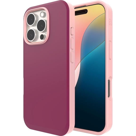 ZAGG SoHo Snap Case for iPhone 16 Pro Currant Red Pink