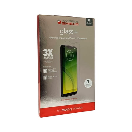 ZAGG - InvisibleShield® Glass+ Screen Protector for Motorola moto g⁷ power