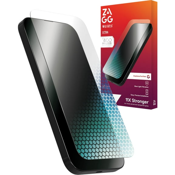 ZAGG iPhone 16 PMX (2024 iPhone 6.9" Pro Max) XTR4 Clear