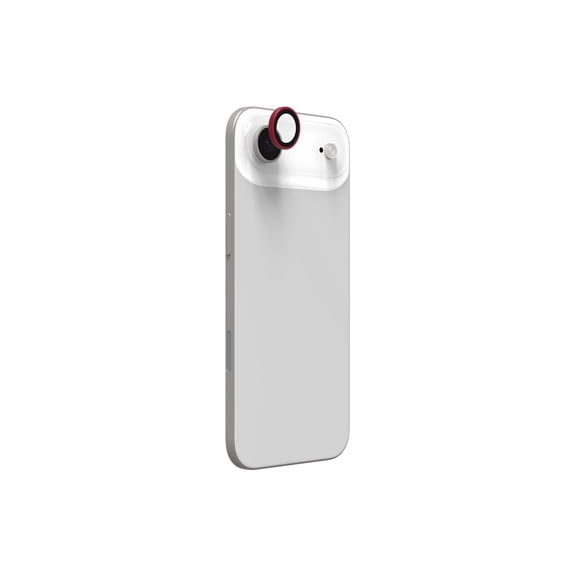 ZAGG iPhone Camera Lens Protector for iPhone Air - Pink Camera Ring Maximum Impact & Scratch Protection Anti-Reflective Technology Smudge-Resistant Precise Fit Glass Elite