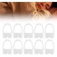 ZAGHNRENJ 10pcs Dental Teeth Grinding Guards, Dental Night Guard Rubber, Mouth Guard, Mouth
