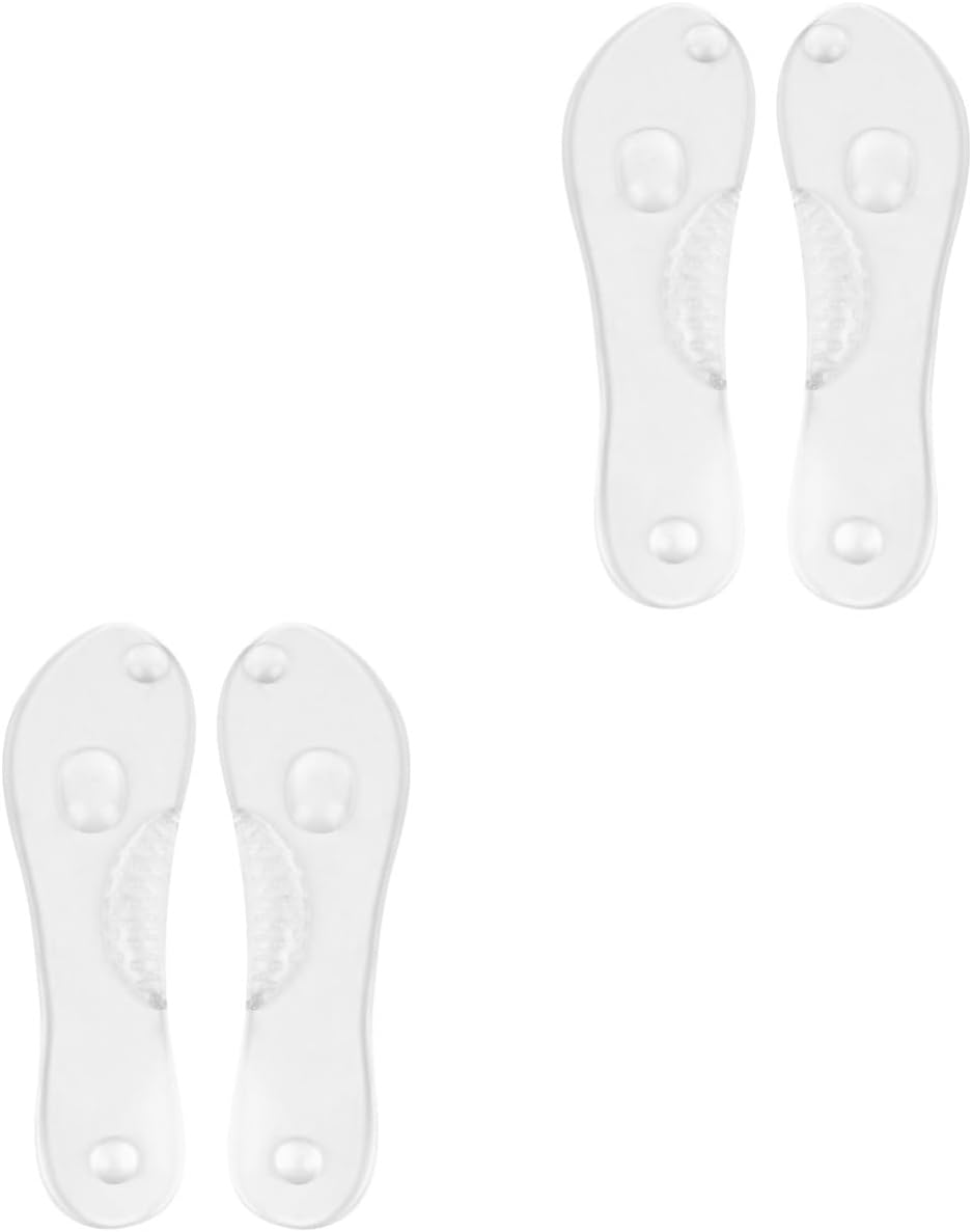 ZAGHNRENJ 4 Pairs Insole NonSlip Foot Arch Support Orthotics Foot Care