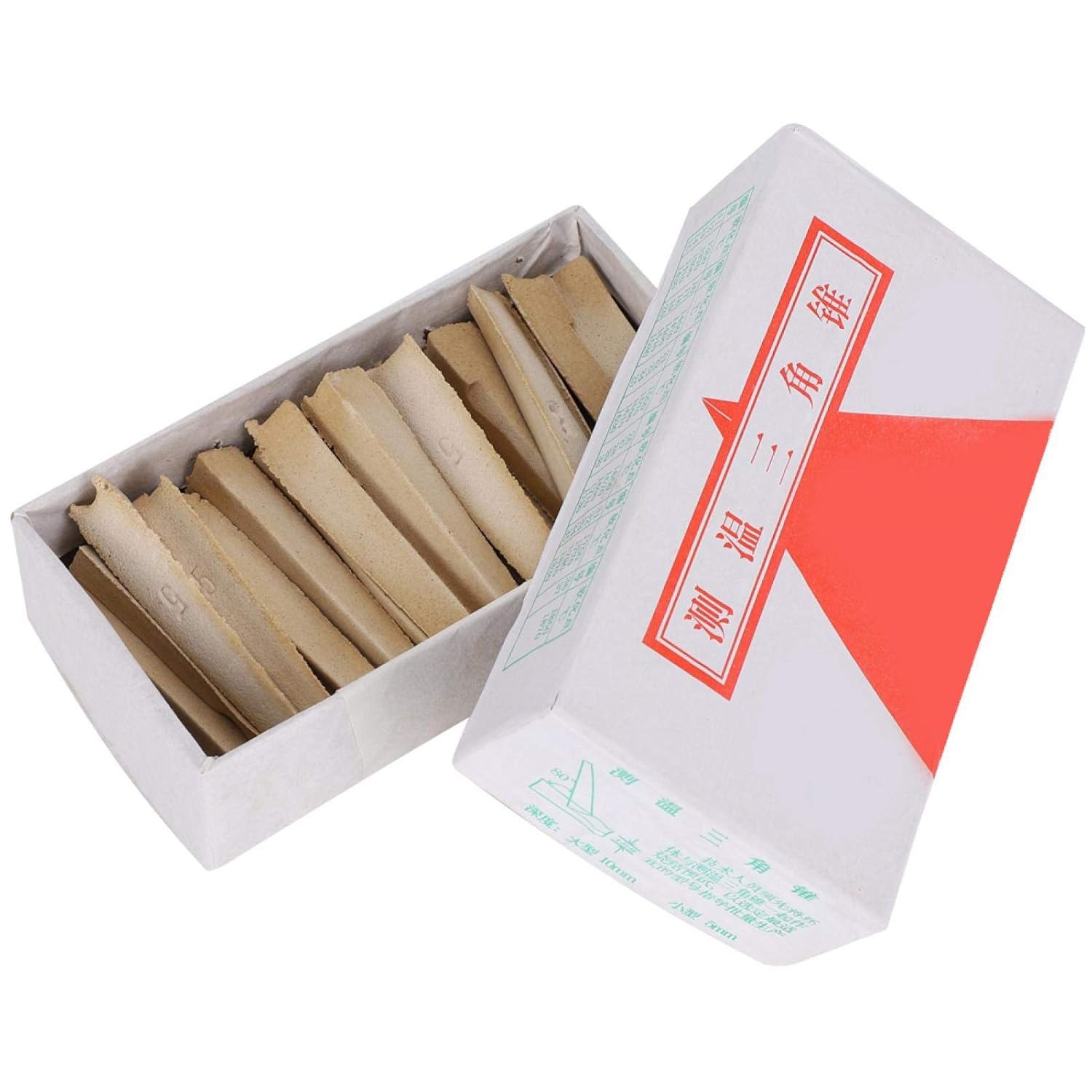 ZAGHNRENJ Ceramic Pyrometric Cone, Kiln Temperature Measuring Cone