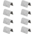 ZAGHNRENJ Wind/Rain Deflectors Channel New Metal Universal Clips, 8Pcs