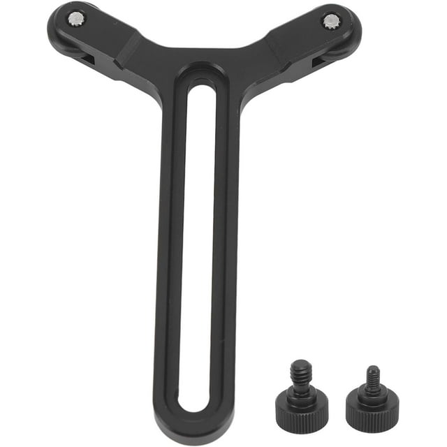 ZAGHNRENJ Y Bracket Lens Support with Double Wheels, Y Shaped Lens