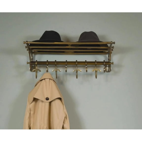ZAINAB HANDICRAFT French COATRACK/Luggage Rack/Train Wall Mounted Rack vintage luxury decorHome Decor, Collectible, Vintage, Home Decoration, Wall Decor, Room Decor, Kitchen Decor, Office Decor, Deco