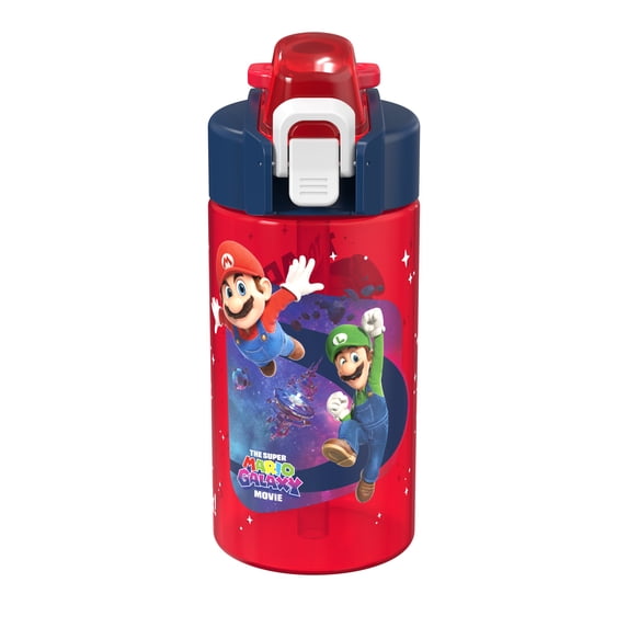 Zak Designs 16oz Mario Jubilation Water Bottle
