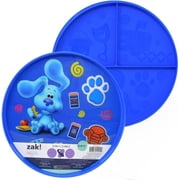 ZAK Designs Blues Clues & You! 2-in-1 Flip-It Plate   BPA-Free, Microwave & Dishwasher Safe