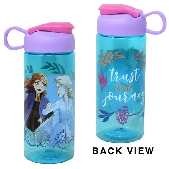 ZAK Disney Frozen 2 16.5 oz Character Themed Plastic Water Bottles