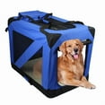 thumbnail image 1 of ZAKAPAWS Collapsible Soft Dog Crate, 36'' Portable 3 Door Dog Kennel, Travel Pet Crate Carrier for Indoor and Outdoor, 1 of 1
