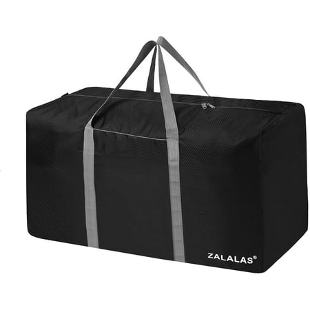 ZALALAS Travel Duffle Bag,96L Extra Large Duffel Bag Lightweight,Waterproof Bag for Men Women,Black