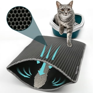 WePet Cat Litter Box Mat Kitty Premium PVC Pad Durable Trapping Rug  Phthalate