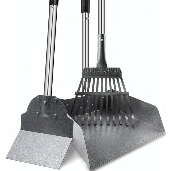 ZALALOVA 3 Pack Poop Scoopers for Dogs,37.8" Dog Pooper Scooper for Yard