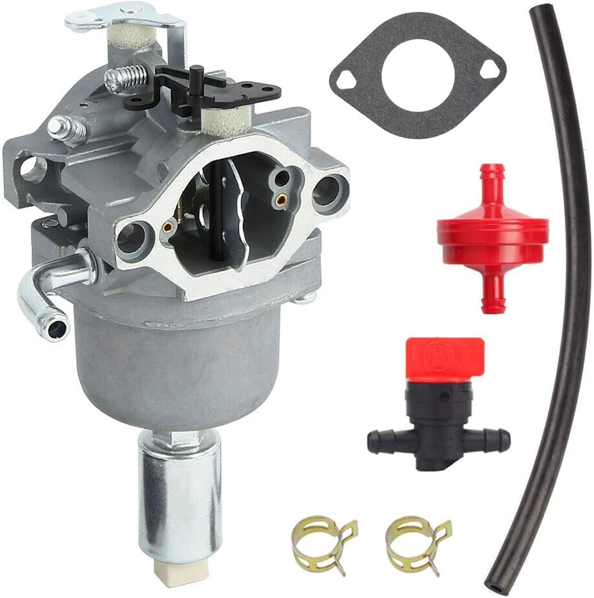 N/C ZAMDOE 796109 594593 Carburateur voor Briggs & Stratton 591731 590400 796078 498811 794161 795477 14.5HP - 21HP Motor Ambachtsman Rijmaaimachine Gazon ctor, met Gas! ket N/C ZAMDOE 796109 594593 Carburateur voor Briggs & Stratton 591731 590400 796078 498811 794161 795477 14.5HP - 21HP Motor Ambachtsman Rijmaaimachine Gazon ctor, met Gas! ket