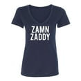 thumbnail image 1 of ZAMN ZADDY Womens V-Neck T-Shirt, 1 of 2