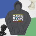 thumbnail image 1 of ZAMNZADDY Dark Heather Hoodie (S), 1 of 1