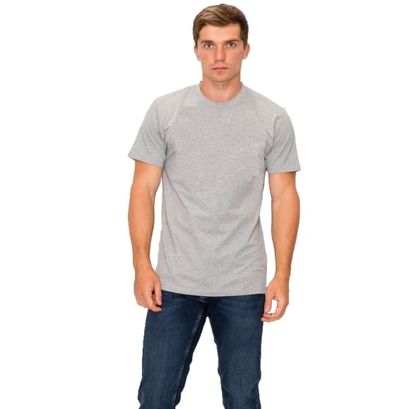 ZAMONG Men's Cotton Crew Neck T-Shirt