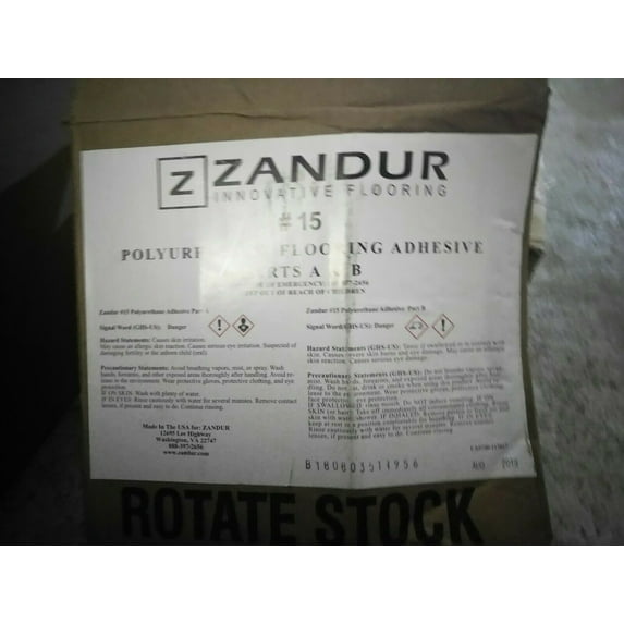 ZANDUR #15 POLYURETHANE FLOORING ADHESIVE PART A&B