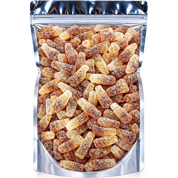ZANGOC Fizzy Cola Bottles - 500g Bulk Bag - Assorted Pick and Mix Sweets Perfect for Weddings, Birthday,and Anniversaries Gifts Treats for Get Well - Hard Candies Retro Sweets