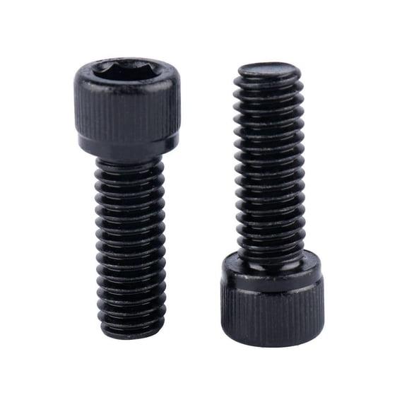 ZANHUA-5/16-18 x 1-1/4" Socket Head Cap Screws Bolts Black Finish,304 Stainless Steel 18-8, Allen Hex Drive, Full Machine Thread, 10Pcs