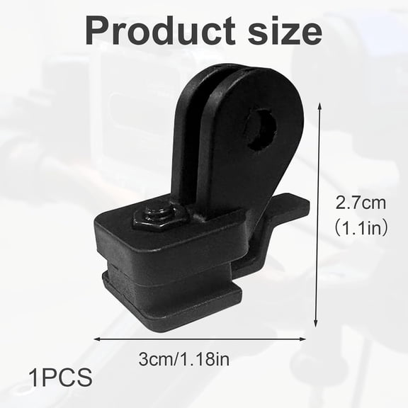 ZANHUA-Bike Flashlight Mount Bike Light Mount and Flashlight Holder for Bike Handlebar, Compatible with Trek Bontrager Mounts and GPS Devices, Quick Release Design