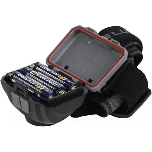ZANHUA-LED Headlamp - Bright 300 Lumen Head Lamp for Outdoors, Camping & Hiking - 6 Light Modes White, Green & Red Light - IPX4 Waterproof - Adjustable Headband - LP345V2 - Batteries Included