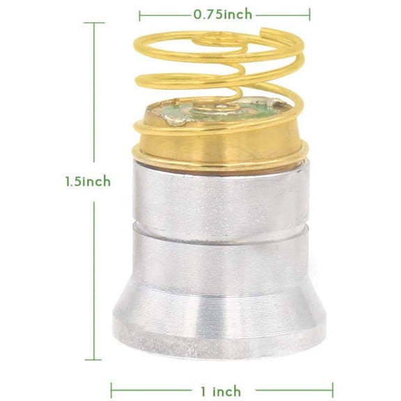 ZANHUA-Super Bright Red Light Led Replacement Bulb Single Mode P60 LED Drop-in Module Design for C2 G2 Z2 6P 9P G3 S3 D2 501B 502B and Other Hunting Flashlights