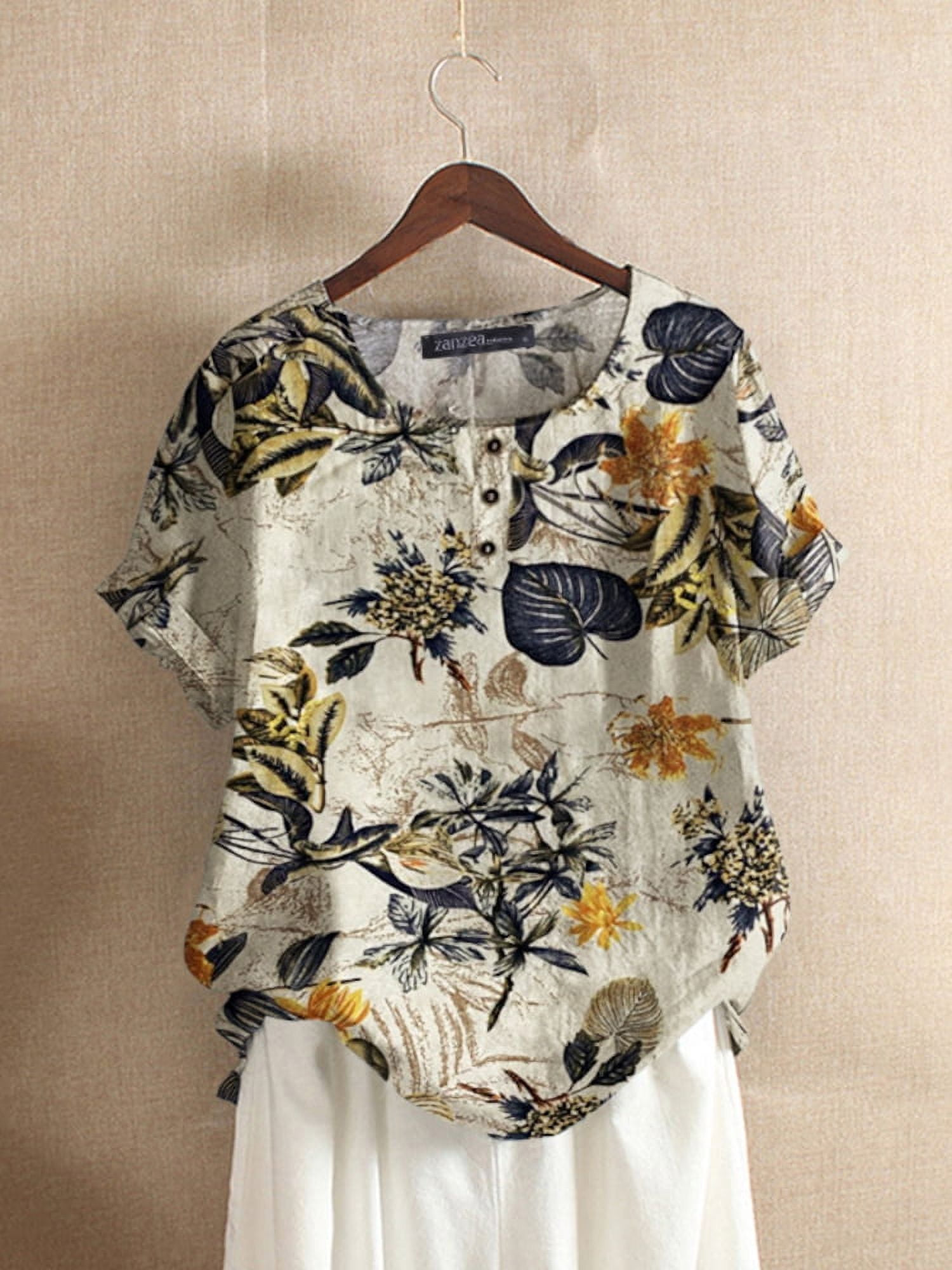 emm【natsumeku blouse】 Structured Ruffle Detail Tie Sleeve Blouse Blue | NA-KD