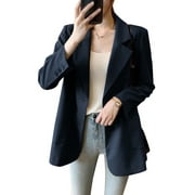 ZANZEA Women Blazer Suit Long Sleeve Buttons Up Holiday Office OL Outwear Coats