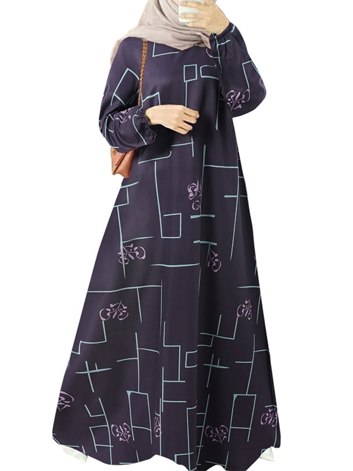 ZANZEA Women Long Sleeve Elegant O-Neck Dress Kenya | Ubuy