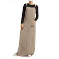 thumbnail image 1 of ZANZEA Women Plain Casual with Pockets Overalls Maxi Dresses, 1 of 3