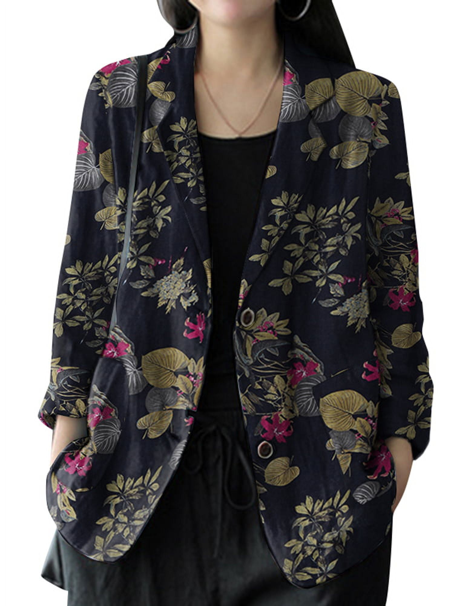 Stand-up Collar Cardigan Suit
