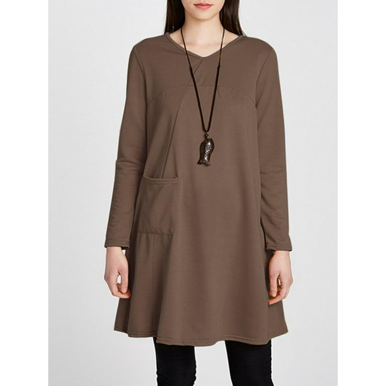 A line sweatshirt best sale dress