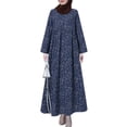 thumbnail image 1 of ZANZEA Womens Dresses Casual Maxi Club Party Holiday Long Floral Dress, 1 of 2
