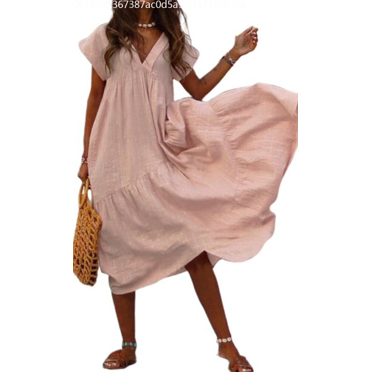 ZANZEA Womens Sleeveless Casual Party Evening Club Long Maxi Dress