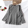 thumbnail image 1 of ZANZEA Womens Tops Shirts Decorative Grid Printed Pockets Casual Blouses, 1 of 3