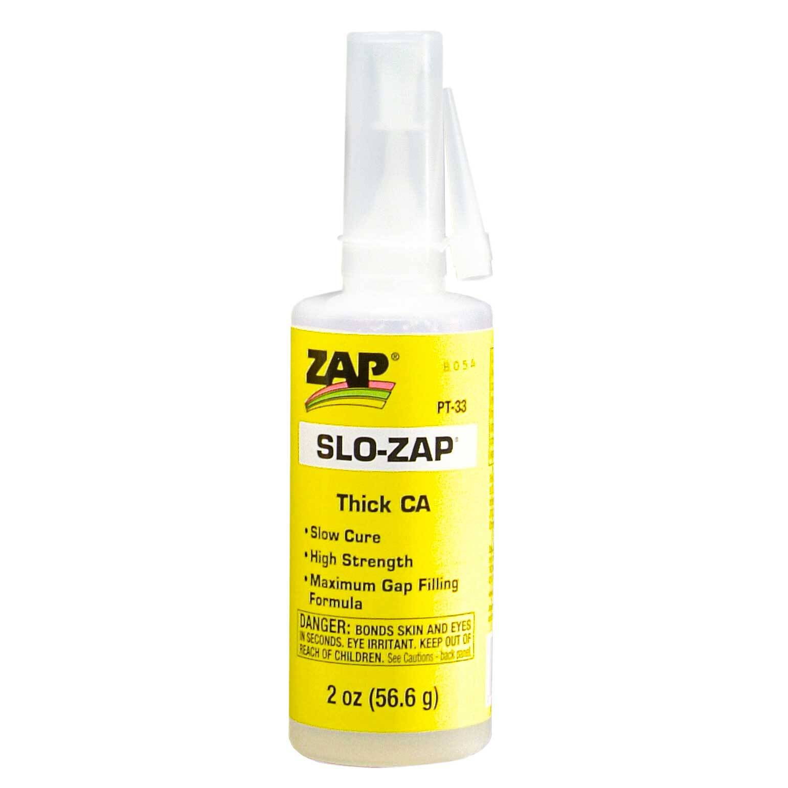 ZAP Glue PAAPT-33 2 oz Slo-Zap Thick Bottle