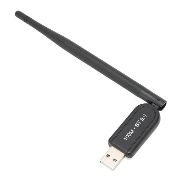 ZAPO USB Wireless Wi-Fi and Bluetooth 5.1 Adapter 100m Range 3.0Mbps 2.4GHz Multiple Devices Connected Simultaneously for Windows 7/8.1/10 (7.87 inches / 20.00 cm)