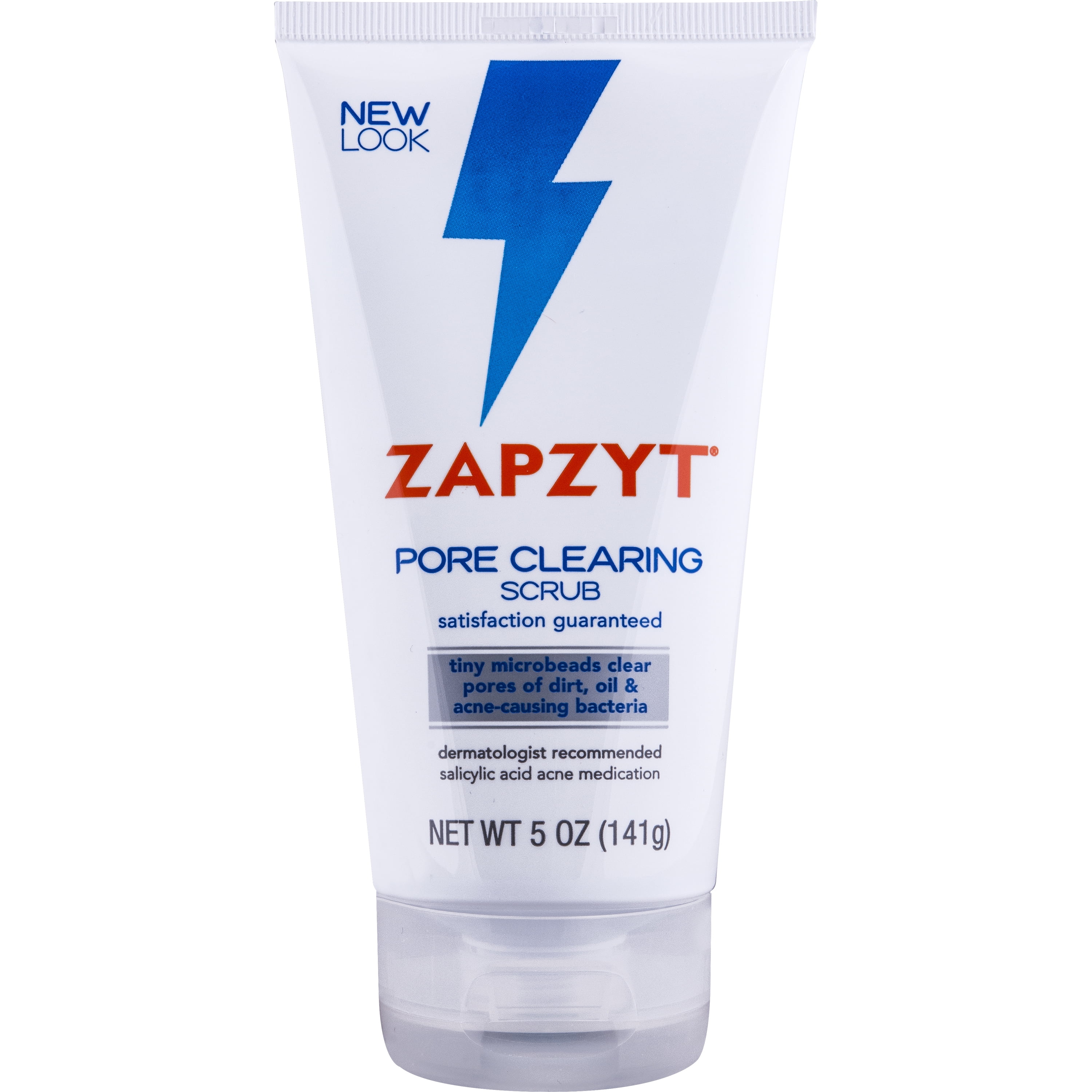 ZAPZYT Pore Clearing Scrub Salicylic Acid Acne Medication 5 oz. Tube