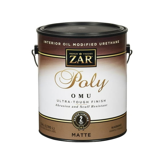 ZAR Oil Based Interior Finish - 1 Quart - Matte - Translucent White
