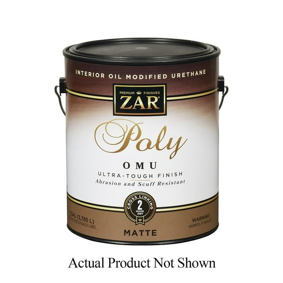 ZAR Oil Based Interior Finish - 1 Quart - Semi-Gloss - Translucent White
