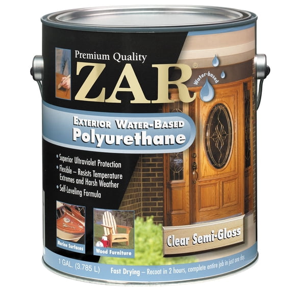 ZAR Semi-Gloss Clear Polyurethane 1 gal.
