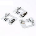 ZAROYEAX 3PCS Rolled Hem Pressure Foot Sewing Machine for Singer