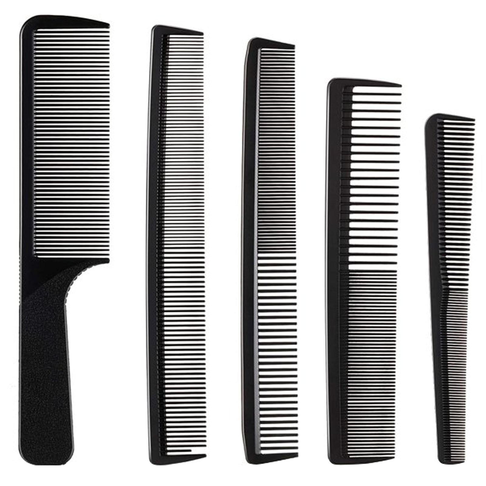 ZAROYEAX 5 Pieces Hair Cutting Comb Barber Comb Hair Styling Combs Fine ...