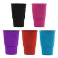 ZAROYEAX 5pcs 401500ml Reusable Insulated Iced Coffee Beverage Sleeve